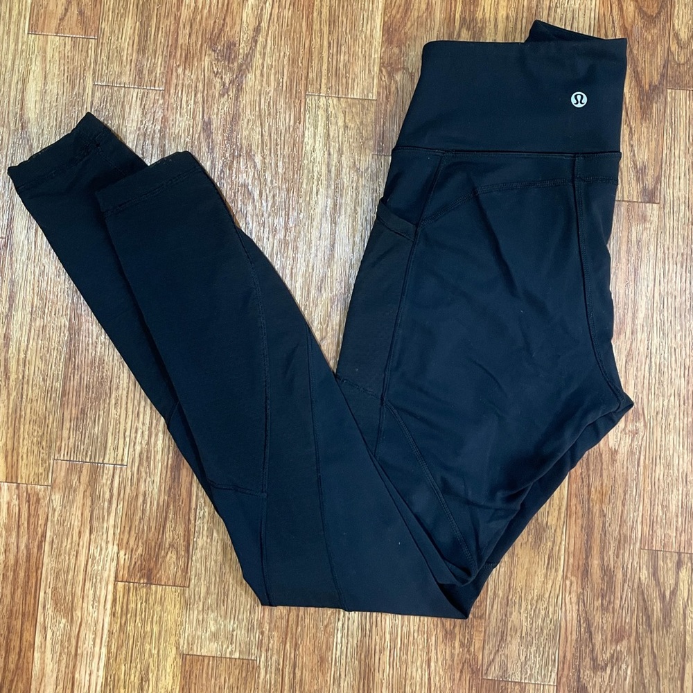 Black High Waisted Lululemon Leggings